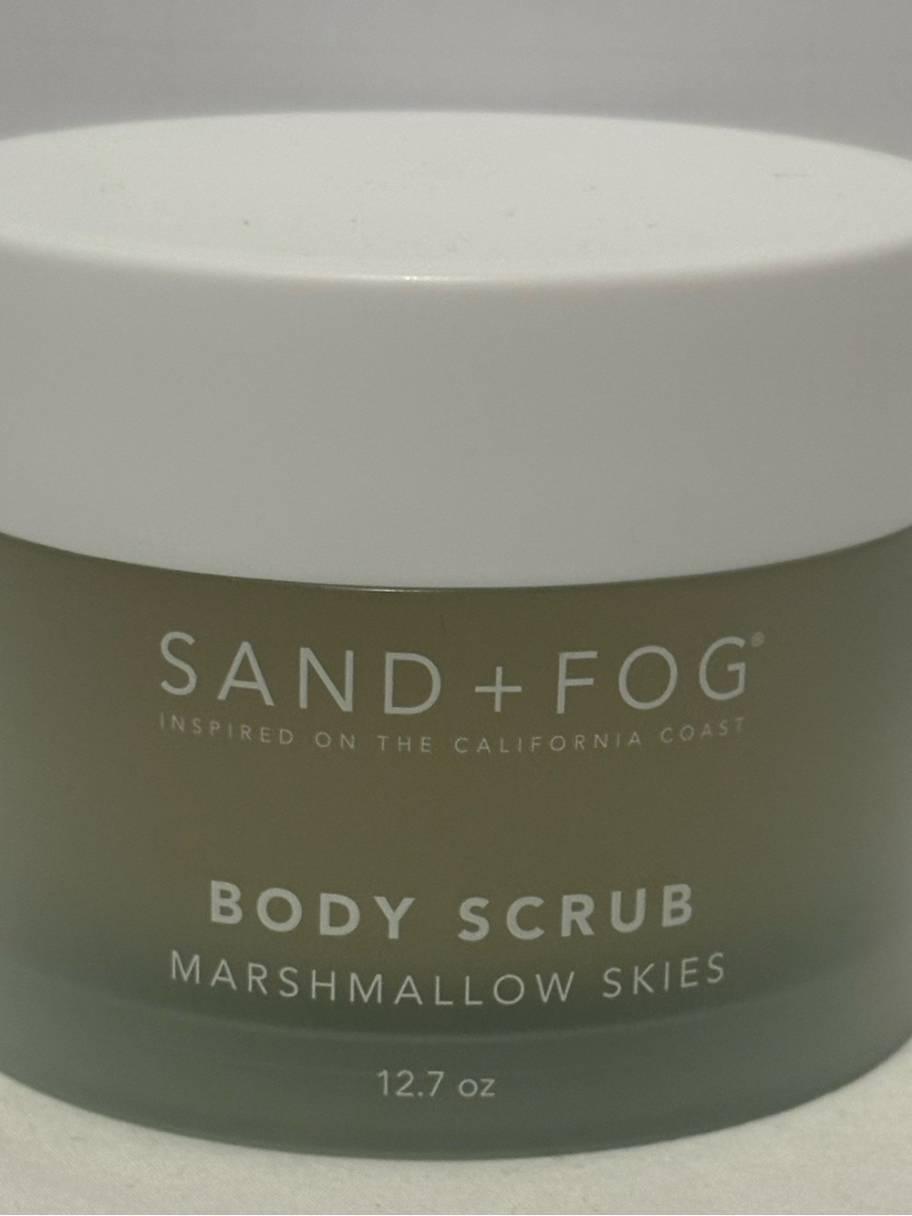 SAND+FOG Marshmallow Skies Exfoliating Body Scrub 12.7 oz NEW